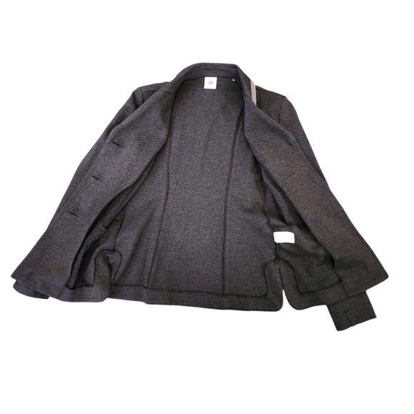 CABI Grey Blazer Suit Coat - Stylish Ladies Small Jacket two-tone trendy modern - Picture 9 of 15